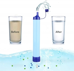 Ultralight Filtration System Portable Water filter Purifier Survival Straws for Outdoor Travel Wilderness Emergency situations